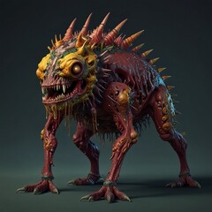 mutated animal after world war.