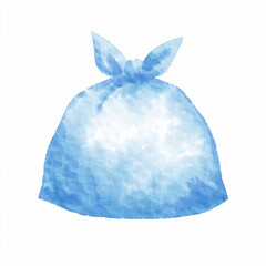 デジタル水彩画＿ゴミ袋