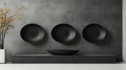 Three Convex Falgs Mockup