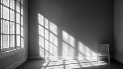 Window light shadow the wall overlay effect