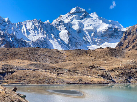 Adi Kailash also known as Shiva, Chota or Baba Kailash or Jonglingkong Peak, is the second most important peak of Panch Kailash group