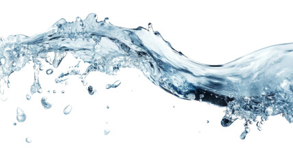 Water splash transparent background
