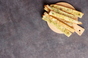 cheese parmesan cheddar french bread parsley creamy italian food photography background product art