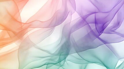 Fototapeta premium Abstract Pastel Fabric Swirls Design Background