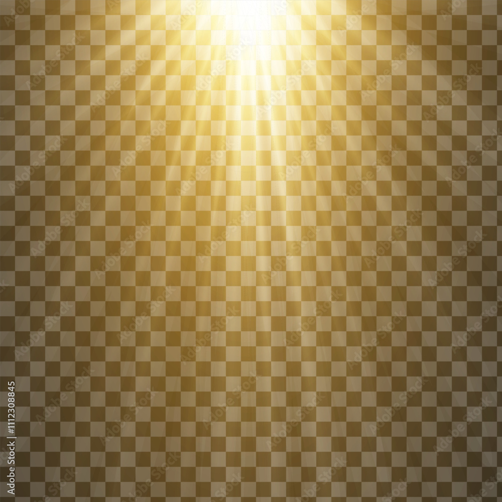 Poster png light effect. spotlight spark. stadium lighting. sunlight, spot lighting with insert bams of ice