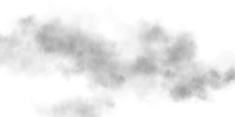 Fototapeta premium Transparent fog or smoke, PNG white smog cloud effect, isolated transparent special effect. Vector illustration, fog, vapour, magic haze. 