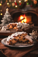 new year christmas baking cake sweets Generative AI