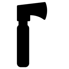 Axe Labor Tool Glyph Icon
