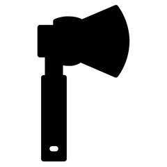 Axe Labor Tool Glyph Icon