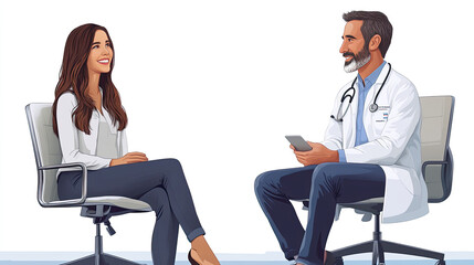 Obraz premium A versatile collection of doodles blending business and health themes. Includes hand-drawn charts, money symbols, teamwork icons, stethoscopes, medicine bottles, DNA helixes, and wellness symbols. Per