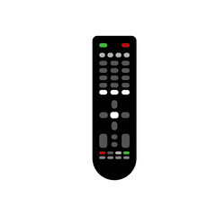 Professionally drawn remote control illustration