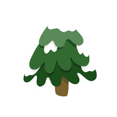 Christmas tree snow holiday