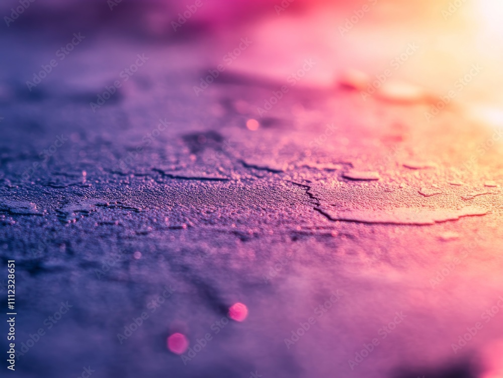Poster Textured topographic map highlights sharp contours and vibrant color gradients, creating a captivating visual effect under soft lighting, ideal for design projects