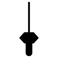 Game Sport Sword Glyph Icon