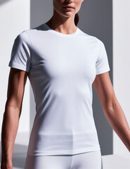 person in a white shirt