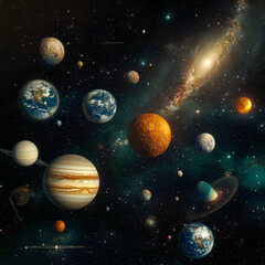 Planets of the solar system