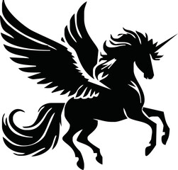 Pegasus mascot logo design Horse logo design, Logo design, Pegasus logo