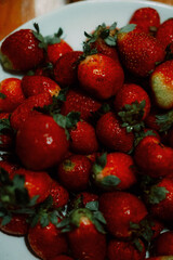 strawberries in a box