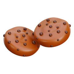 cookies 3D Icon illustration