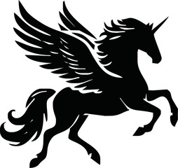 Fototapeta premium Pegasus mascot logo design Horse logo design, Logo design, Pegasus logo