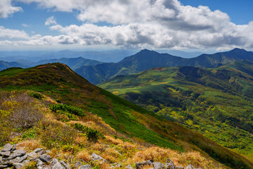 暑寒別岳山頂からの景色　秋の北海道の絶景 日本二百名山