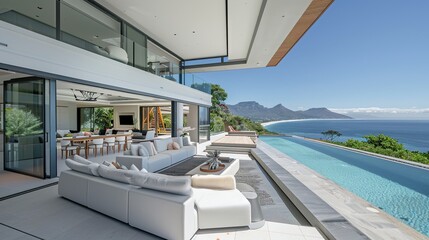 Fototapeta premium Interior Design Living Room Design