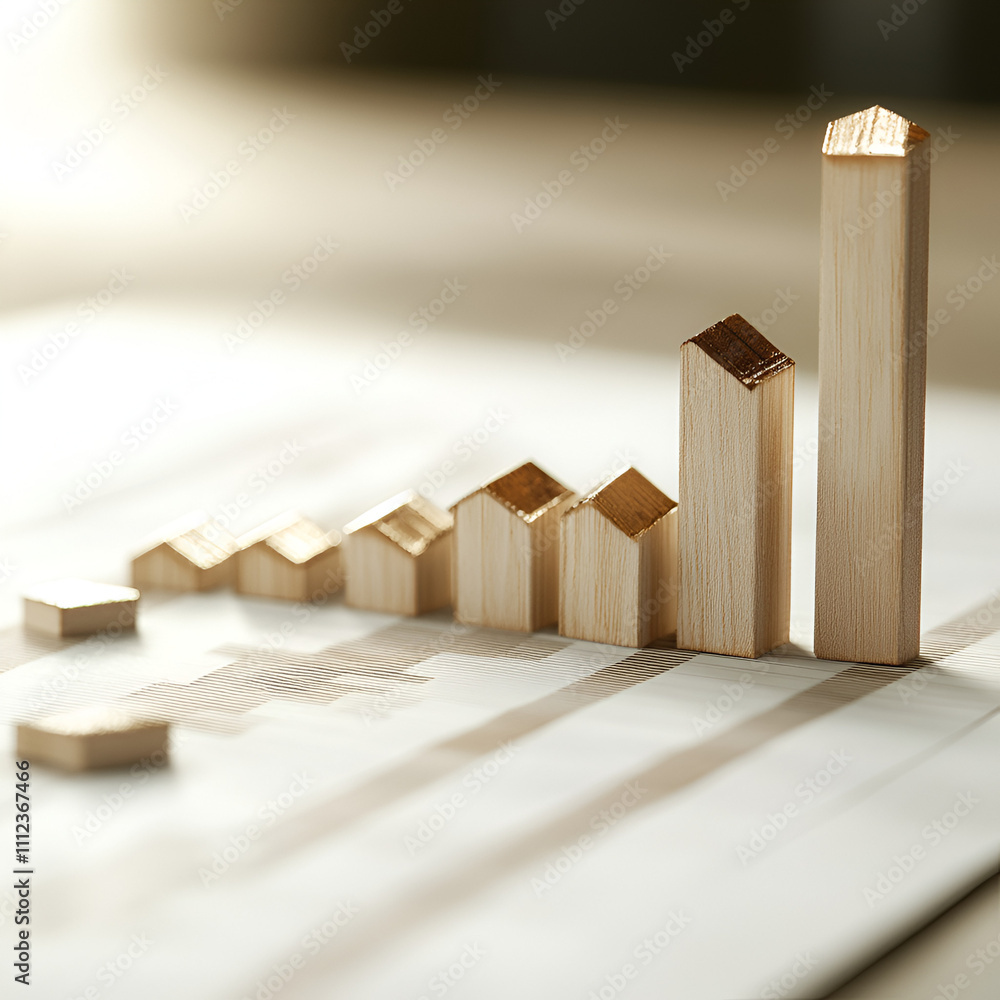Poster business growth analysis office space infographic modern environment top-down view data visualizatio