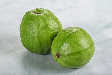 Fresh ripe green Guava fruit