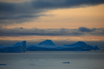 Ilulissat, Greenland, is about to enter a cold winter