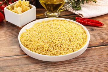 Italian cuisine - dry stelline pasta