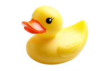 a yellow rubber ducky
