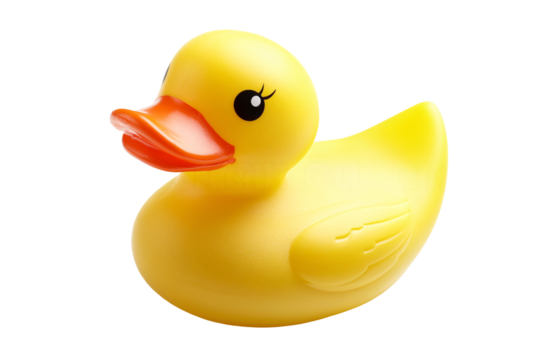 a yellow rubber ducky