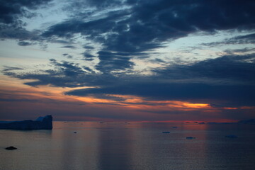 Ilulissat, Greenland, is about to enter a cold winter