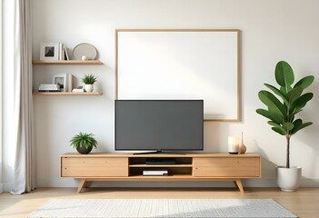 High quality modern living room interior design.