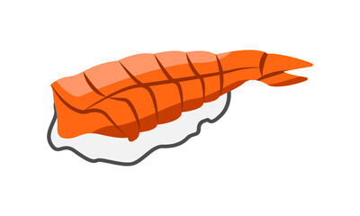 Sushi perfection nigiri with rice wasabi and fish. PNG transparent