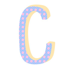 English letters a to z are beautiful and cute.