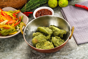 Indian cuisine - Mint chicken tikka