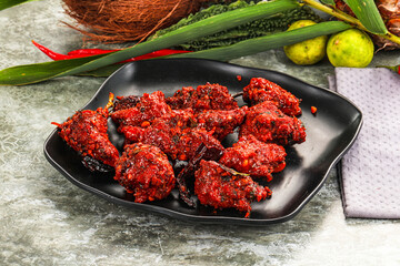 Indian cuisene - tandoori Chicken 65