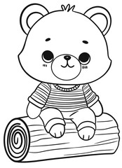 Obraz premium baby bear
