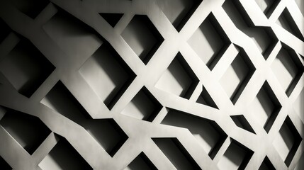 contrast black and white abstract art