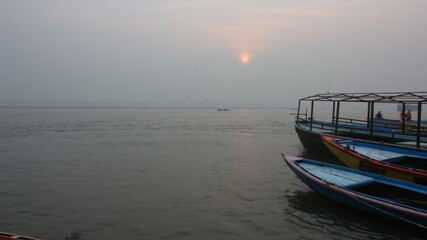 Sunrise on the Ganges River