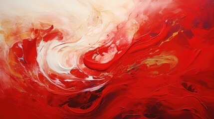 patterns bold red design