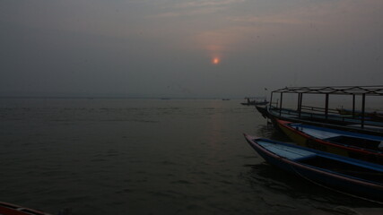 Sunrise on the Ganges River