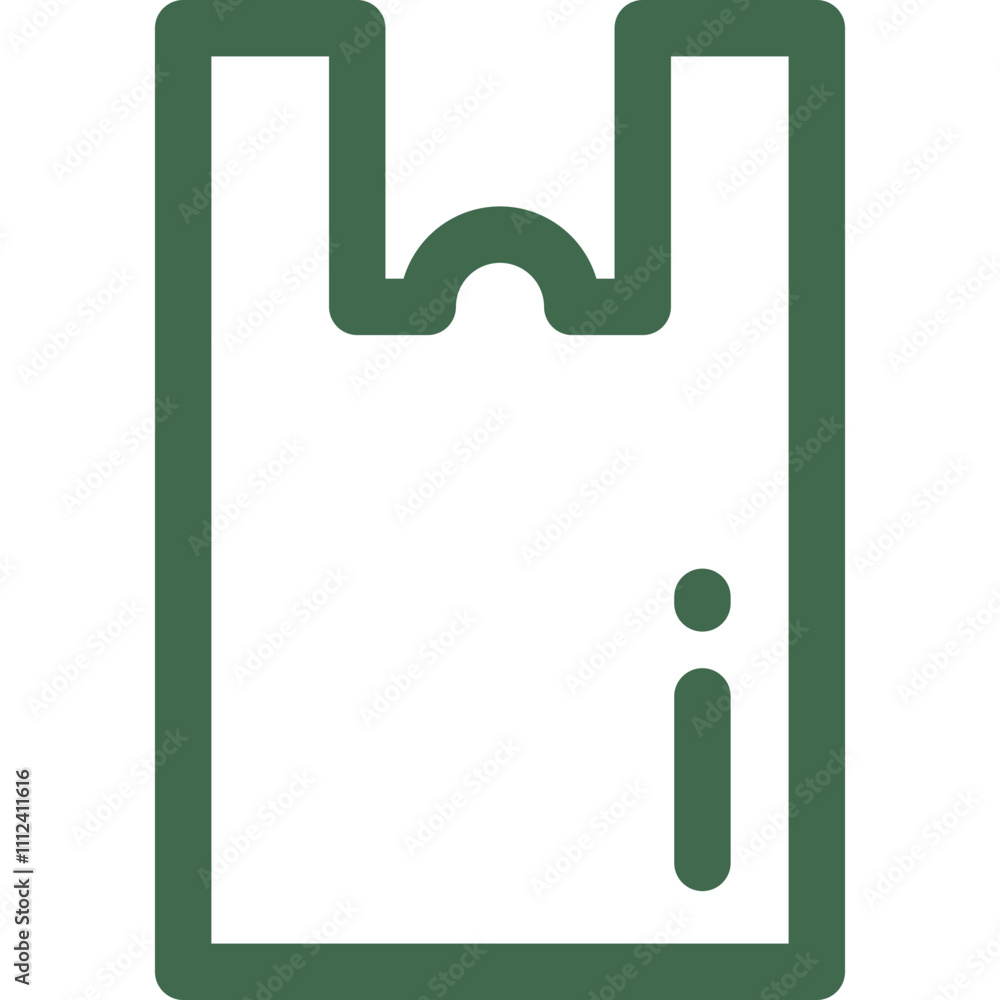 Poster packaging and bag icons showcasing modern design elements and functionality for various uses in dail