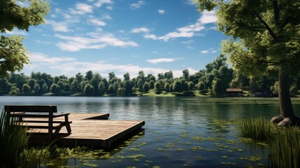 Obraz premium nature water view