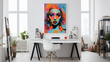 office white apartment