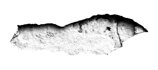Hole concrete wall isolated transparent background png macro