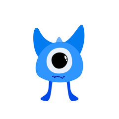 cute monster abstract character design