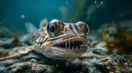 Underwater fish encounter ocean photography marine life close-up nature exploration