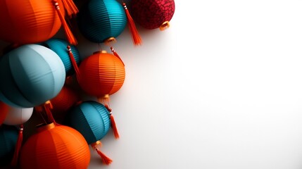 Vibrant Chinese Lanterns Festive Celebration